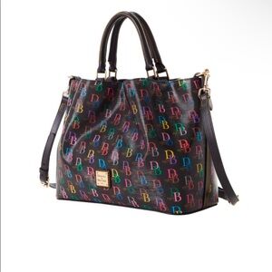 Dooney & Bourke Multicolor Brenna Logo Tote Bag